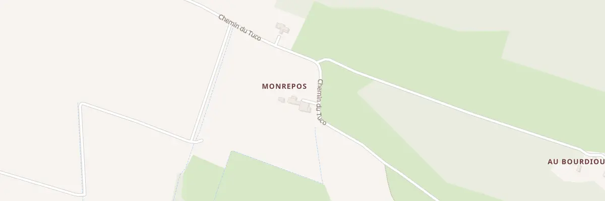 Plan du 51 Monrepos à Saint-Pé-Saint-Simon
