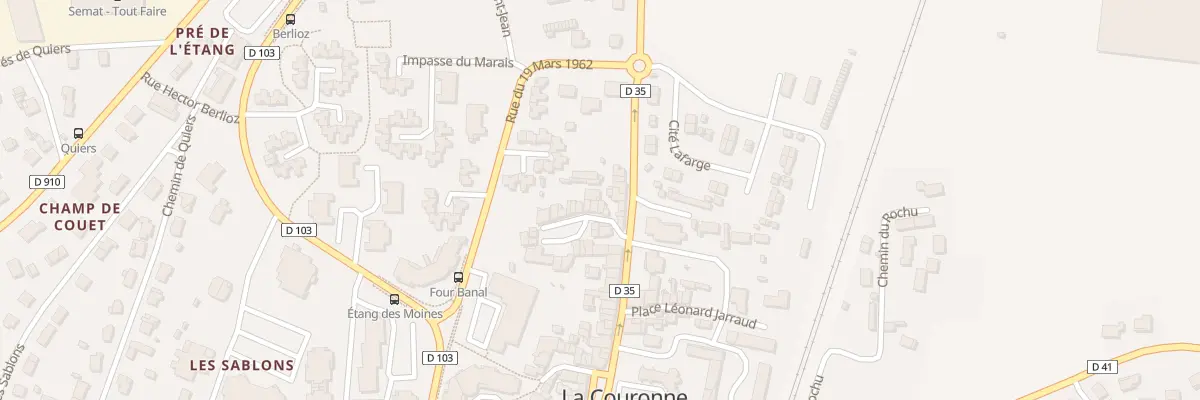 Plan du 4B Imp des Aireauds à La Couronne