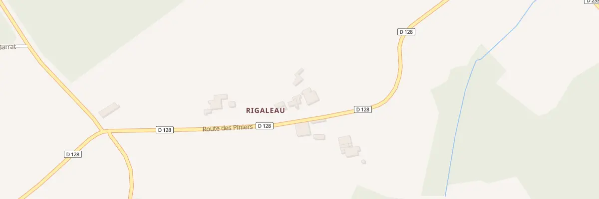 Plan du 5142 Rigaleau Nord à Massugas