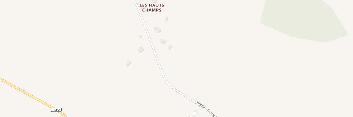 Plan du 640 Che du Val Richer à Saint-Ouen-le-Pin