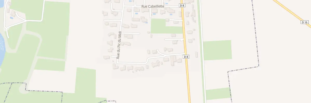 Plan du 4 Rue de l’Arbizon à Salles-Adour