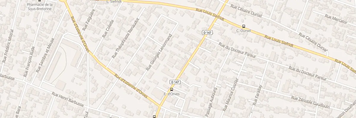 Plan du 89 Rue Irène Joliot-Curie au Havre