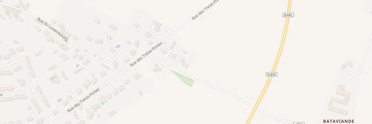 Plan du 5 Rue de Bataviande à Loudun