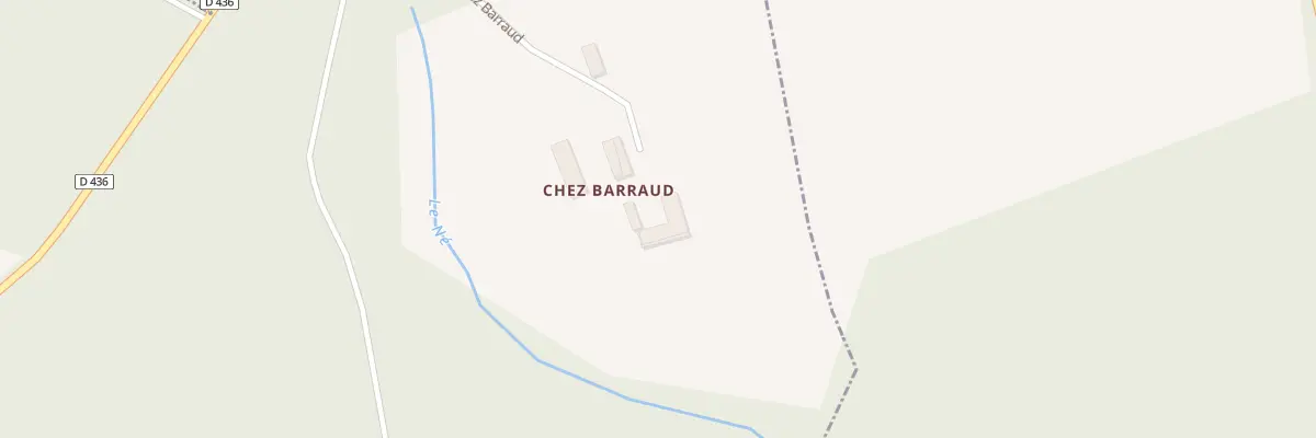 Plan du 5013 Chez Barraud Lugesse et Le à Voulgézac