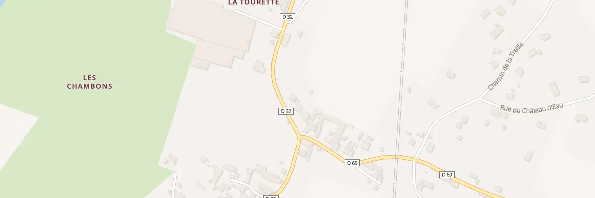 Plan du 6 Rte de Luxé à Villognon