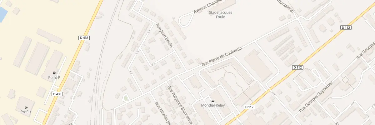 Plan du 34 Rue Pierre de Coubertin à Alençon