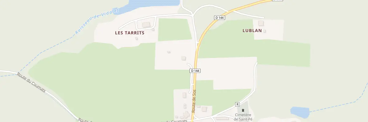 Plan du 5001 Les Tarrits à Saint-Pé-Saint-Simon
