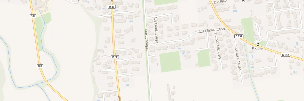 Plan du 18 Rue Clément Ader à Soues
