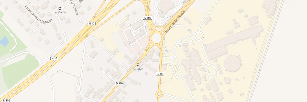 Plan du 24 Rte de Bordeaux à La Couronne