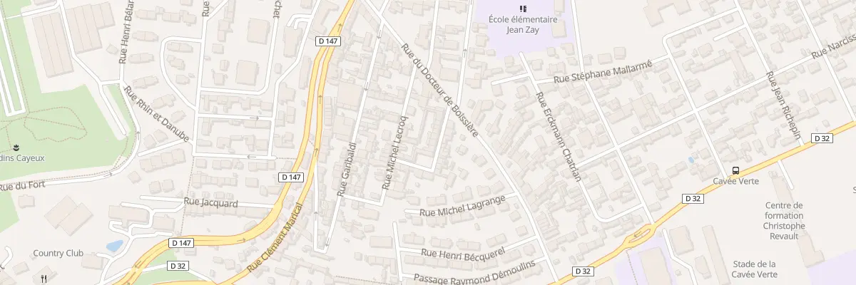 Plan du 11 Rue Ypres au Havre