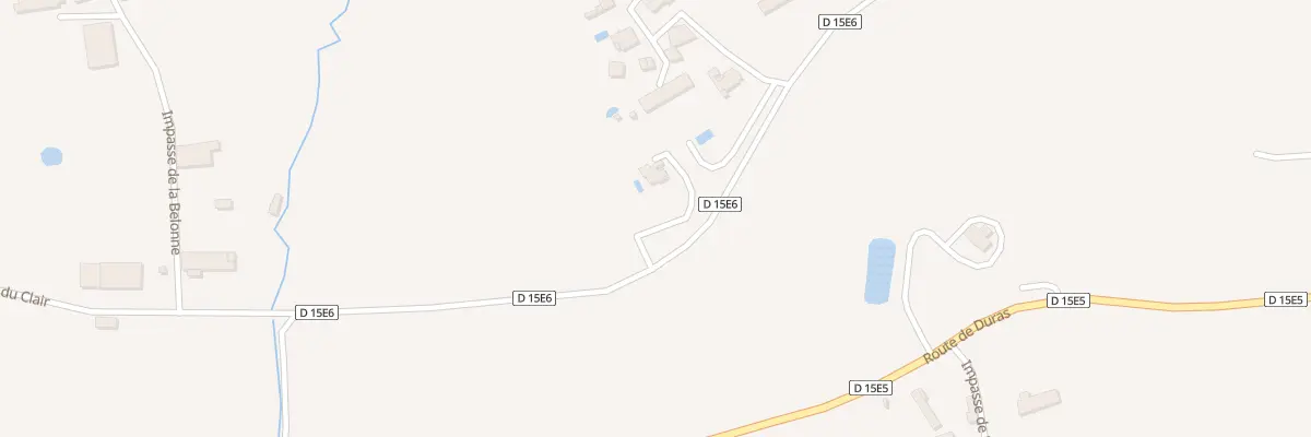 Plan du 13 Bouteau à Dieulivol