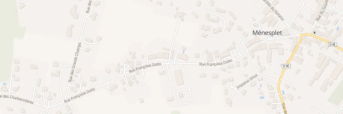 Plan du 40 Rue Françoise Dolto à Ménesplet