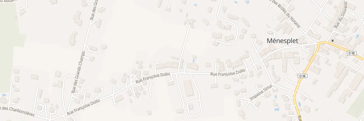 Plan du 40A Rue Françoise Dolto à Ménesplet