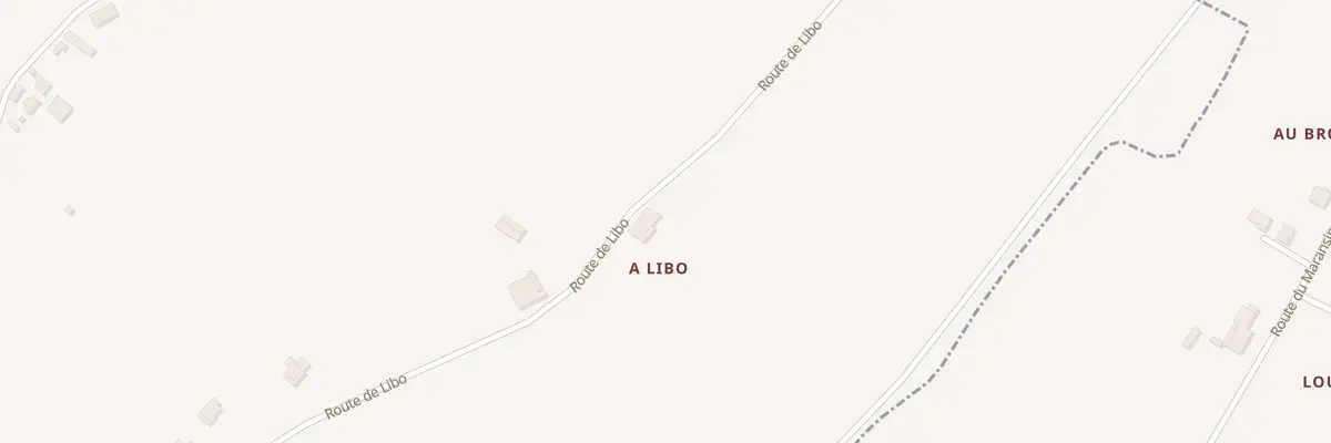 Plan du 745 Rte de Libo à Marcellus