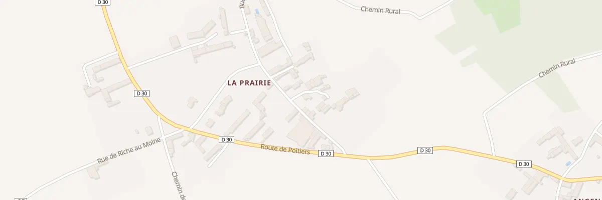 Plan du 34 Rue de la Croix Maladrie à Vouzailles