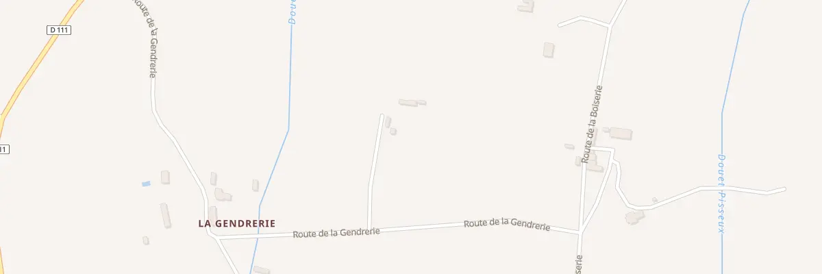 Plan du 5025 La Gendrerie à Castillon-en-Auge