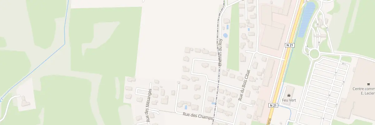 Plan du 7 Rue du Bosc à Bours