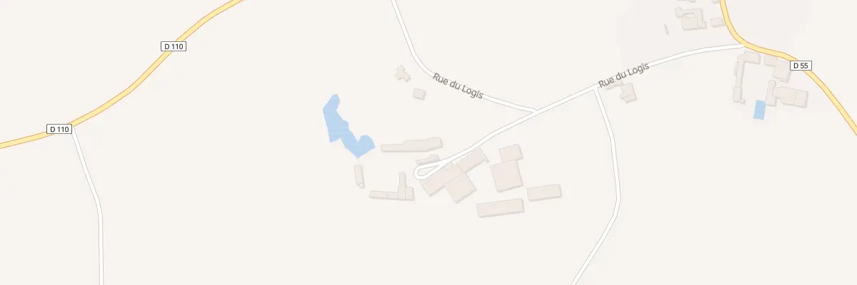 Plan du 7 Rue des Logis à Vanzay