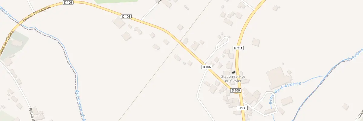 Plan du 183 Rte d’Antagnac à Bouglon