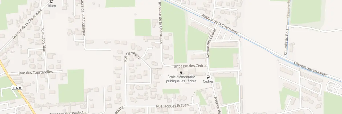 Plan du 5 Imp de la Chartreuse à Aureilhan