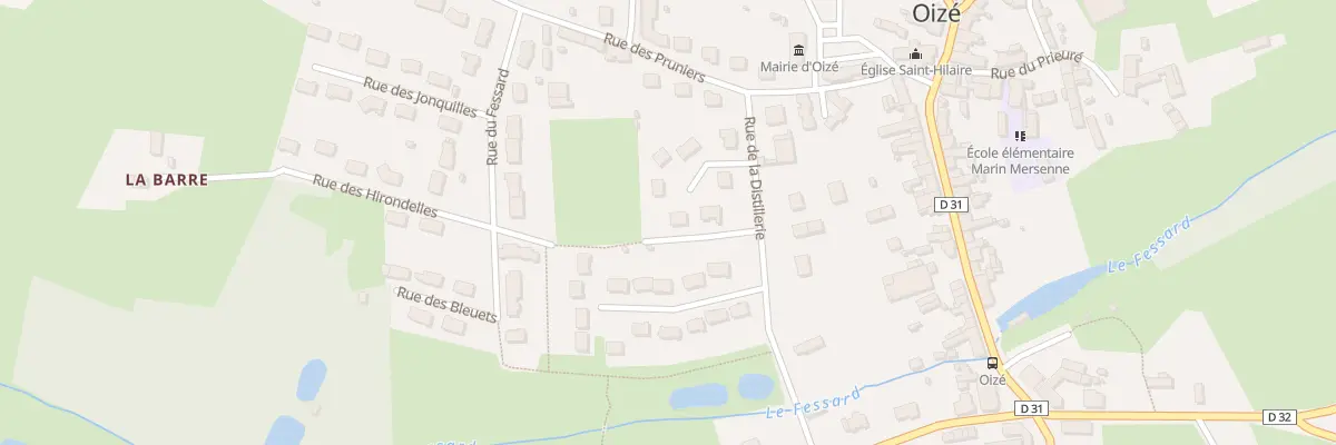 Plan du 2 Cité Leroy à Oizé