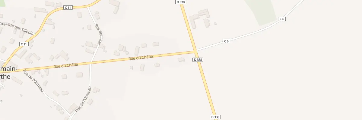 Plan du 18 Rue du Chene à Fresnay-sur-Sarthe