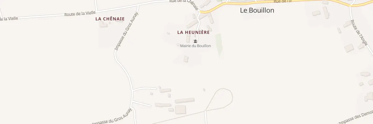 Plan du 5003 Che du Tilleul au Bouillon
