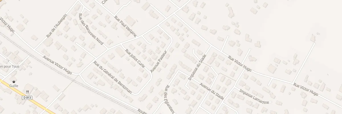 Plan du 11 Av Pasteur à Sainte-Bazeille