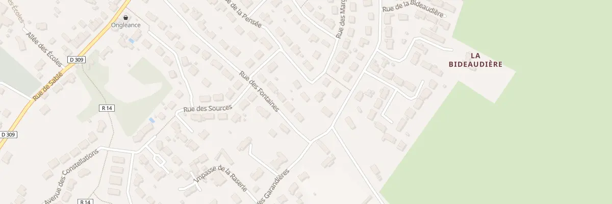 Plan du 6 Rue des Marguerites à Saint-Georges-du-Bois