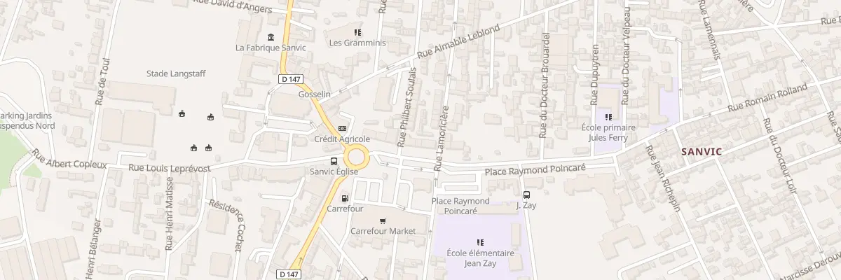 Plan du 11 Rue Romain Rolland au Havre