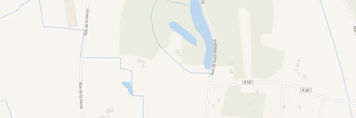 Plan du 3 Che de Saint Médard à Chouzé-sur-Loire