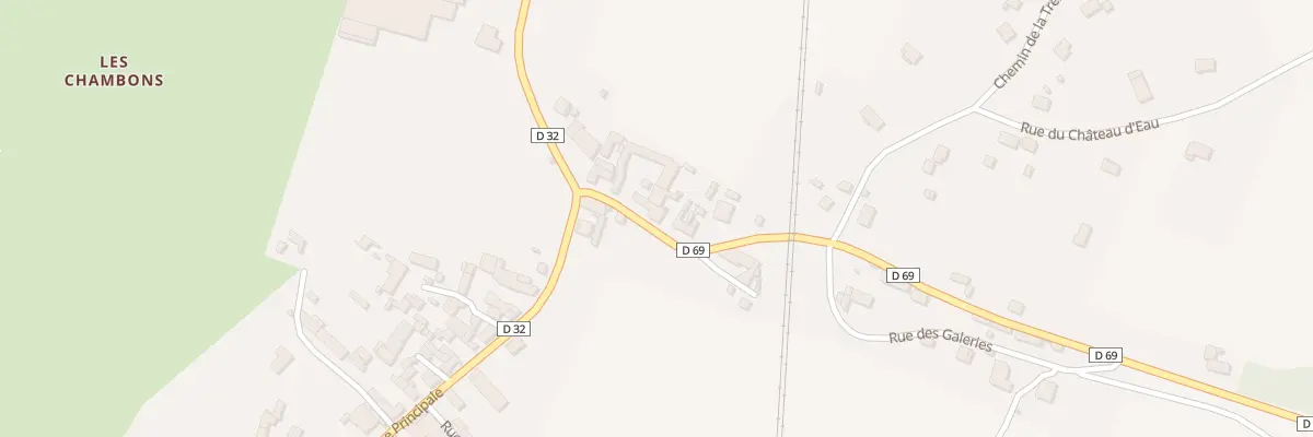 Plan du 9 Rte de Mansle à Villognon