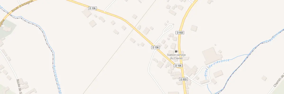 Plan du 5000F Rte d’Antagnac à Bouglon