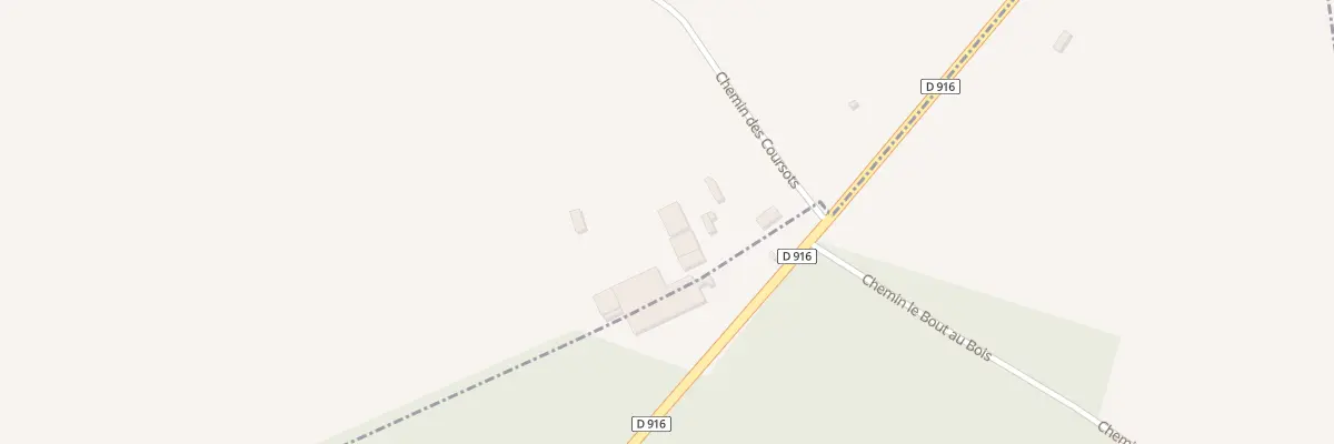 Plan du 72 Rte de Vimoutiers à Crouttes