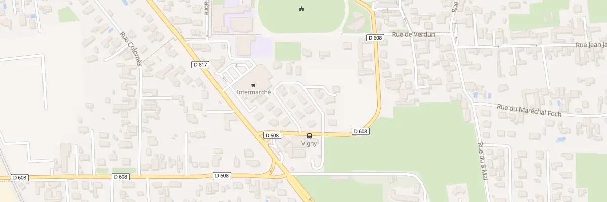 Plan du 9 Rue Alfred de Vigny à Séméac