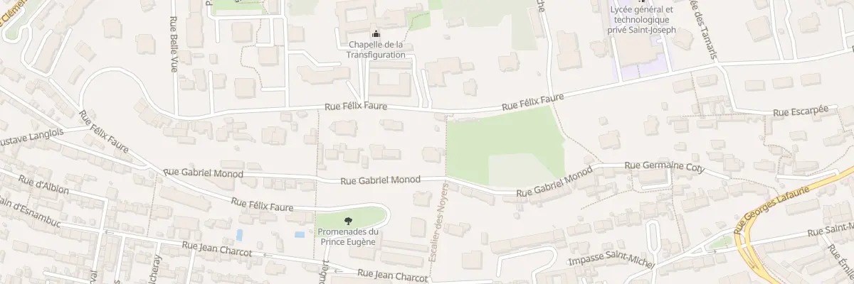 Plan du 166 Rue Félix Faure au Havre