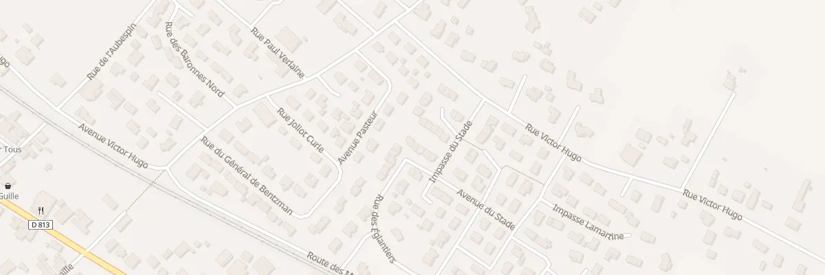 Plan du 10 Rue des Eglantiers à Sainte-Bazeille