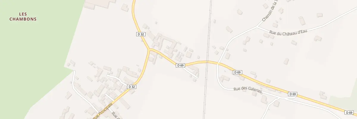 Plan du 11 Rte de Mansle à Villognon