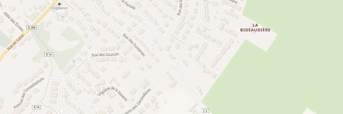Plan du 1 Rue de la Croix Ste Appoline à Saint-Georges-du-Bois