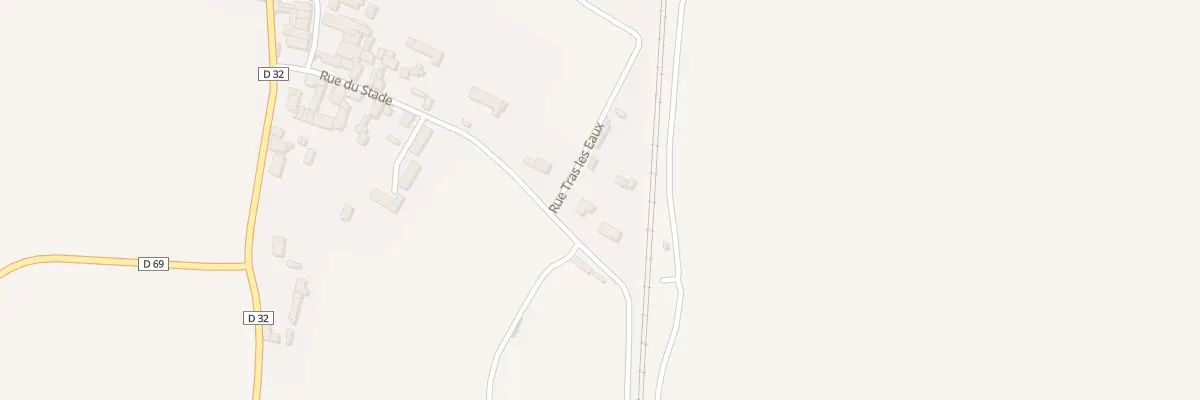 Plan du 31 Rue du Stade à Villognon