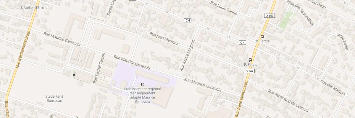Plan du 7 Rue André Maginot au Havre