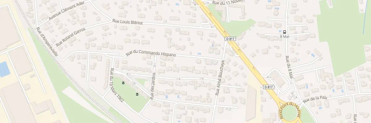 Plan du 33 Rue Commando Hispano à Séméac