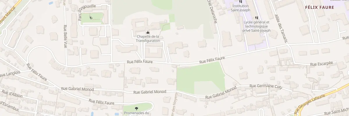 Plan du 167 Rue Félix Faure au Havre