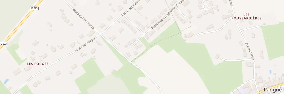 Plan du 25 Res La Plaine des Forges à Parigné-le-Pôlin