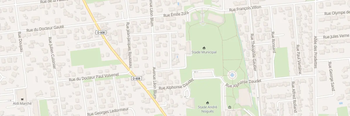 Plan du 8 Rue Roger Salengro à Séméac