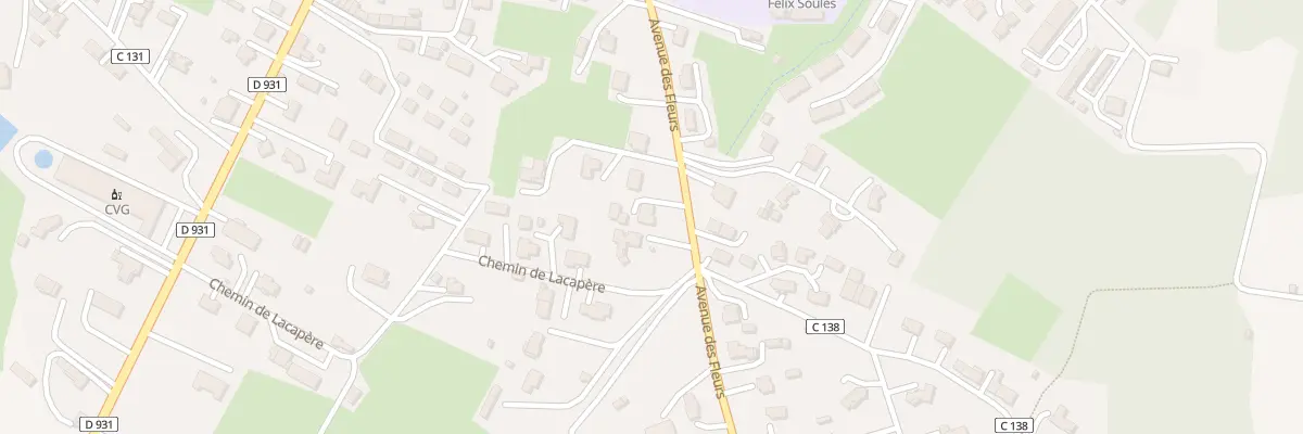 Plan du 552 Av des Fleurs à Eauze