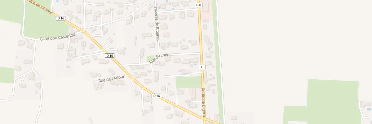 Plan du 3 Rue du Lhéris à Bernac-Debat