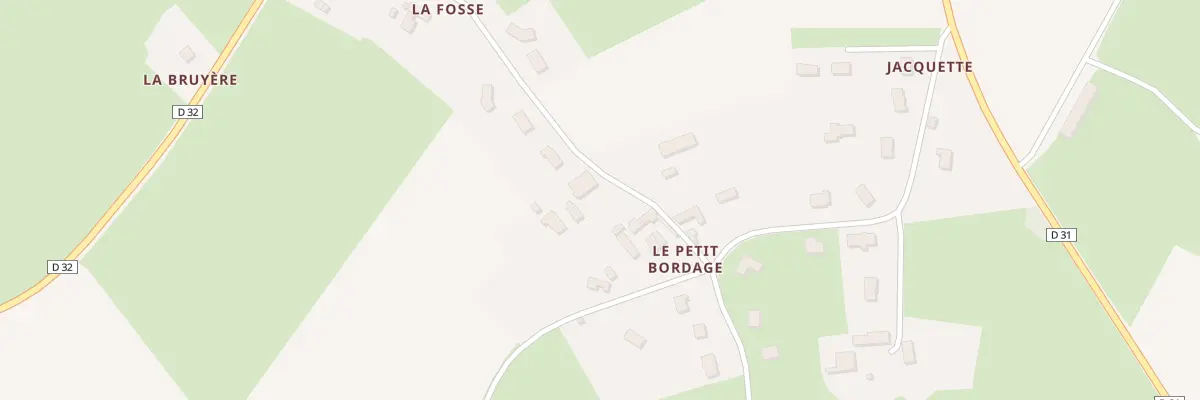 Plan du 15 Le Petit Bordage à Oizé