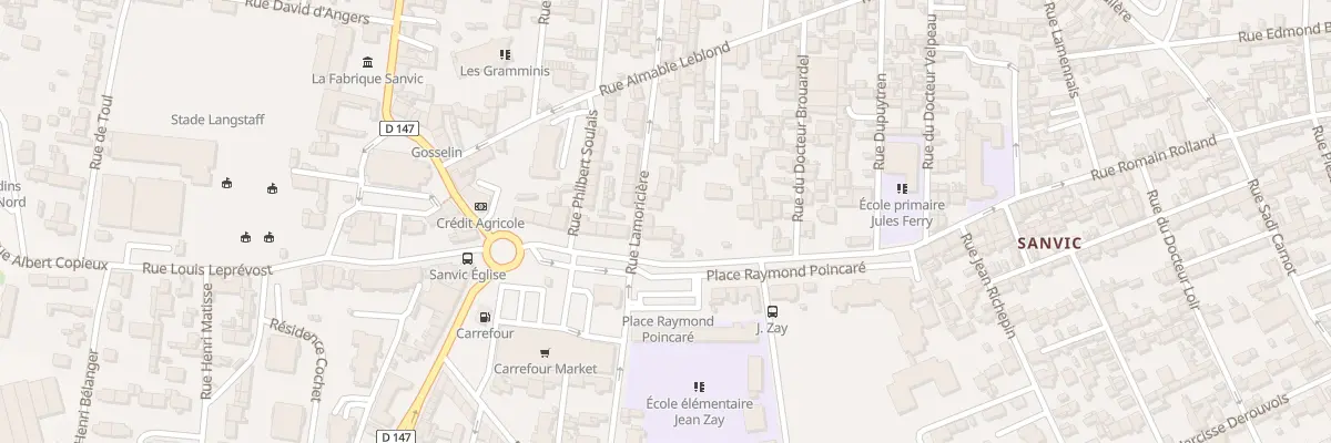 Plan du 19 Rue Romain Rolland au Havre
