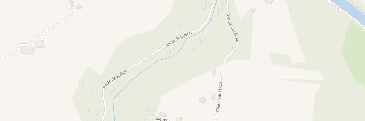 Plan du 208 Chem de l’Ecole à Montpouillan